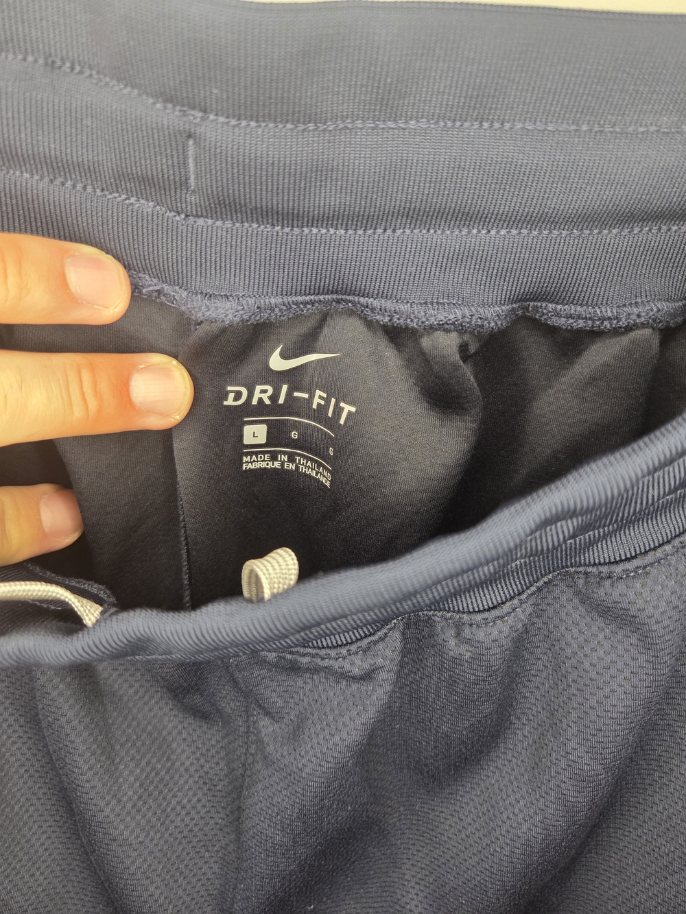 Nike Navy and White USA Basketball Athletic Shorts - Picture 3 of 3